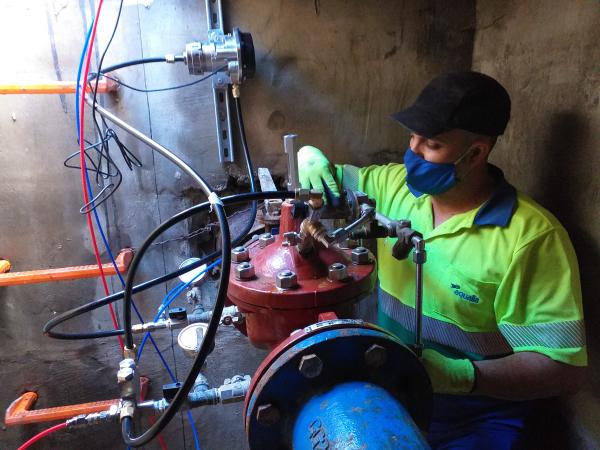 Ingenio renovará por completo el sistema de control de presiones de la red de abastecimiento